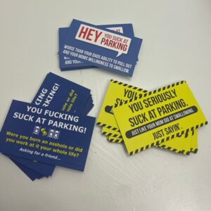 Parking Cards - The combo pack